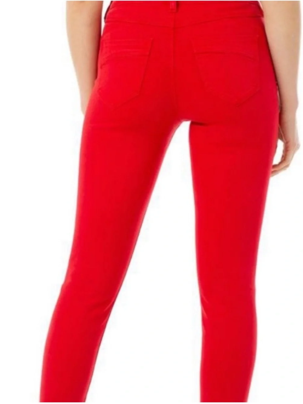 Liverpool Vibrant Red High-Rise Skinny Jeans